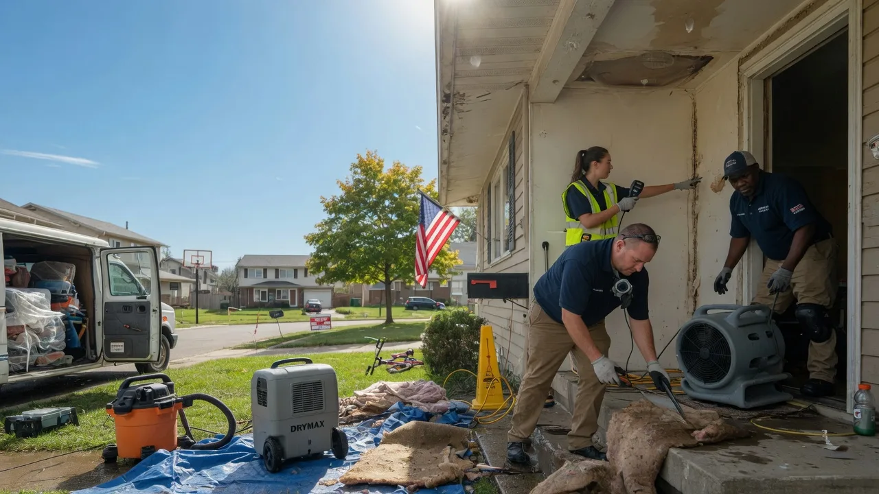 Water Damage Restoration in Baltimore, OH near me
